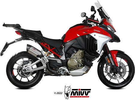  Mivv Slip-On Suono Titan
 Ducati Multistrada V4 1100 / S, Bj. 2021-2024 
