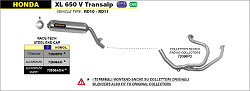  Arrow Race-Tech Titan mit Edelstahl-Endkappe Nr. 72606PO 