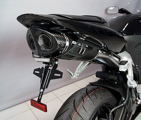  BODIS SRP-Kennzeichenhalter Edelstahl schwarz
 Honda CBR 600 RR Bj. 2007-2012 