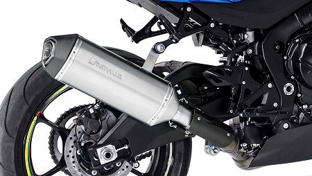 Remus Auspuff Okami Endschalldämpfer Slip-On Titan, inkl. Carbon Hitzeschutz
 Suzuki GSX-R 1000 Bj. 2017-2020 Euro 4 