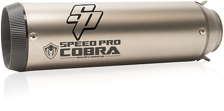  SpeedPro Cobra   SPX Slip-on
 Triumph Speed Triple, Bj. 1997-1999 