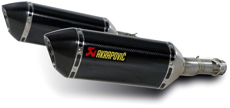  Akrapovic Slip-On Line (Carbon)
 Kawasaki Z1000SX / Ninja 1000, Bj. 10-13 