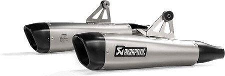  Akrapovic Slip-On Line (Titanium)
 Triumph Bonneville T100, Bj. 17-20 