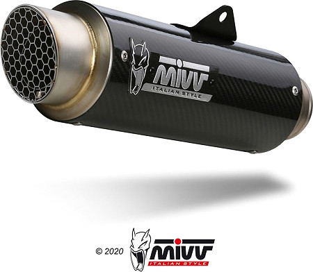  Mivv Full System 3x1 GPpro Carbon
 Yamaha MT-09 / SP / FZ-09, Bj. 2021-2023 