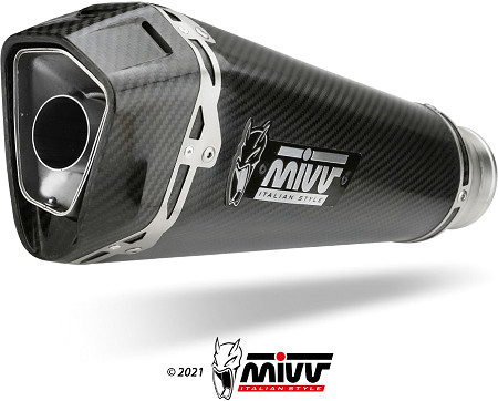  Mivv Full System 3x1 Delta Race Carbon
 Yamaha MT-09 / SP / FZ-09, Bj. 2021-2023 