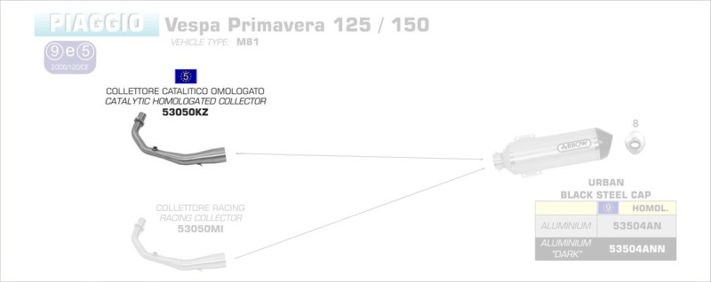  Piaggio Vespa Primavera 125/150, Bj. 2014-2016 