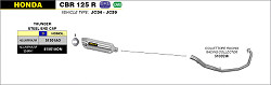  Arrow Thunder Aluminium schwarz mit Edelstahl-Endkappe Nr. 51501AON 