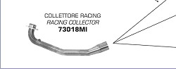  Arrow Racing Krümmer Nr. 73018MI 