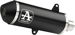  Arrow Urban Aluminium schwarz mit Carbon-Endkappe 