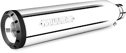  Miller Destiny hochglanz-poliert, Endkappe Standard schwarz-matt Nr. HD-BO-X39-X48.01 
