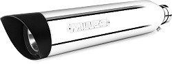  Miller Silverado II hochglanz-poliert, Endkappe SlashCut schwarz-matt 