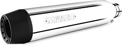  Miller Malibu hochglanz-poliert, Endkappe Tapered schwarz-matt Nr. HO-VT1300-X20.05 