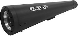  Miller Avenger X II schwarz-matt, Endkappe Standard schwarz-matt Nr. YA-XV950RX-II-X33.07 