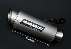  BODIS Auspuff Slip-On GPC-R Titan 200 mm Nr. BS1000R-004 