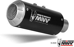  Mivv Slip-On MK3 Edelstahl schwarz 